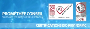 Renouvellement des certifications ISO 9001 et DPMC